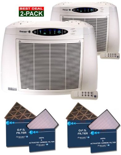 NeoAir Enviro Plus 2 Pack Room Air Purifier 2-Pack