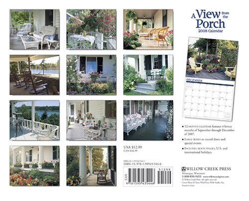 A View From the Porch 2008 Calendar under Outdoor & Recreational Areas in The Books Store
