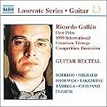 Ricardo Gallén Recital
