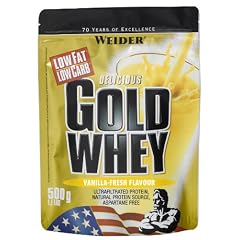 Weider Proteinpulver Gold Whey, Vanille, 500 g