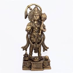 Lord Hanuman Standing Statue & Sculpture 5 x 3 x 11 inches (hanumanb011)