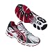 Asics Gel Nimbus 10 Mens Running Shoe (White/Red UK 7)