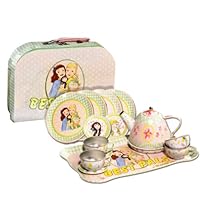 Best Pals Tin Tea Set and Travel Case