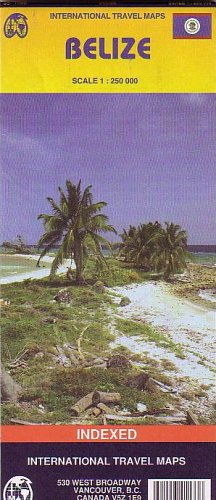 City Travel Guides Discounted  Books : Belize Map by ITMB (International Travel Maps)