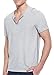 John Varvatos Star USA Men's Short-Sleeve T-Shirt with Split Neckline