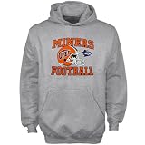 UTEP Miners Youth Ash Football Booster Hoody Sweatshirt