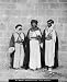 1898 BEDOUIN ARABS IN JERUSALEM ISRAEL PALESTINE PHOTO
