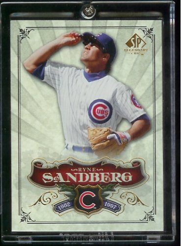 2006 Upper Deck SP Legendary Cuts Ryne Sandberg Chicago Cubs Baseball Card #53- Mint Condition - Shipped In Protective ScrewDown Display Case!