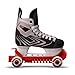 Rollergard Hockey Ice Skate Guards, One Size Fits Most, Red