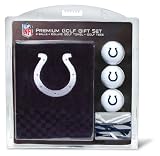 NFL Indianapolis Colts Embroidered Golf Towel (3 Golf Balls/12 Tee Gift Set)