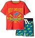 Hatley Boys' Little 2 Piece Tee and Terry Short Set