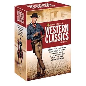 Warner Home Video Western Classics Collection (Escape from Fort Bravo / Many Rivers to Cross / Cimarron 1960 / The Law and Jake Wade / Saddle the Wind / The Stalking Moon)