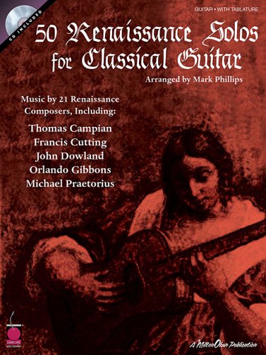 50 Renaissance Solos for Classical Guitar with CD (Audio) (Book & CD)