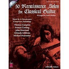 50 Renaissance Solos for Classical Guitar (Book & CD)