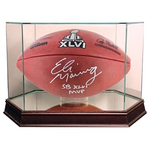 Steiner Sports Glass Football Case