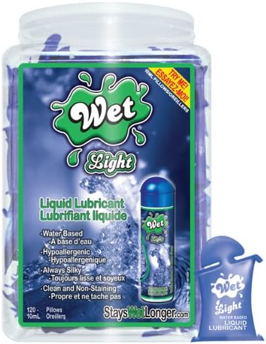 Wet Light Pillow Lubricant 10milliliter 120 Peices