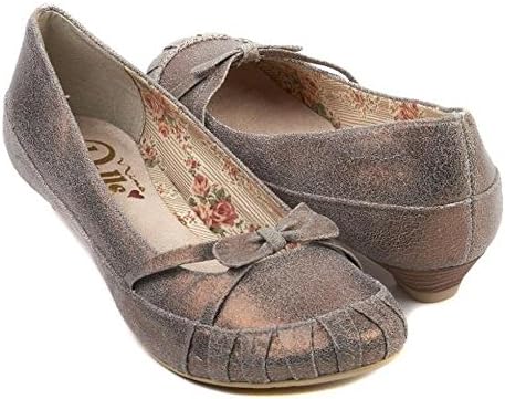 Nina Dolls Button Up Flats Shoes