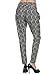 2LUV Women's Abstract Mosaic Print Harem Pants