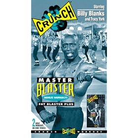 Crunch - Master Blaster with Bonus Workout: Fat Blaster Plus [VHS]