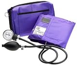 Prestige Aneroid Sphygmomanometer with Matching Purple Carrying Case