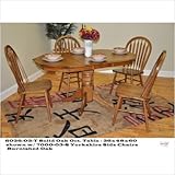 Burnished Oak Fletcher Dining Side Chair