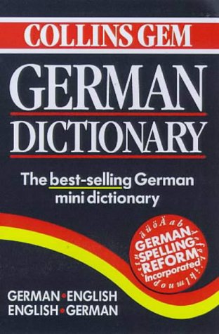 Cover image : Collins Gem German Dictionary