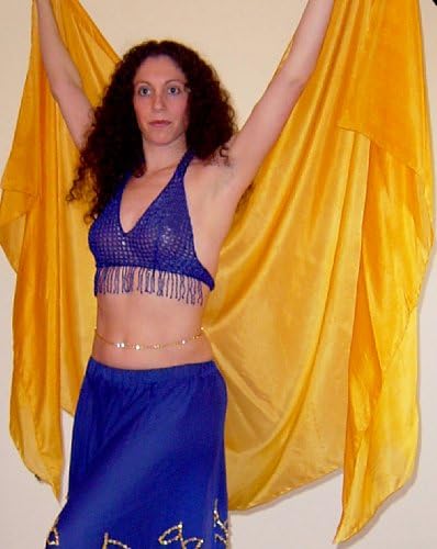 Blue Beaded Bra/Bra Cover with Fringe