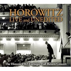 Horowitz Live and Unedited [includes Bonus DVD]