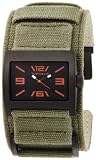 Vestal Men's LGA016 Legionnaire Black Case Army Green Canvas Watch