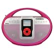 Sylvania Portable iPod Radio Stereo - Pink (SIP1005b)