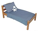 Tadpoles 100% Cotton Gingham Toddler Sheets NAVY