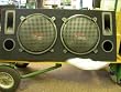 PYLE HB-122 DUAL 12" 2-WAY LOADED ENCLOSURE