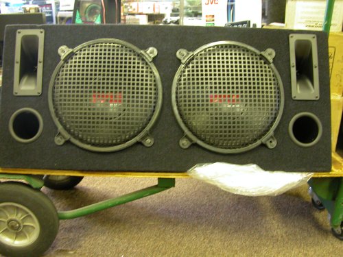 PYLE HB-122 DUAL 12 2-WAY LOADED ENCLOSURE