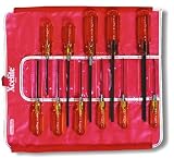 Xcelite LN8MM 8-Piece Set of LN Series Allen Metric Hex Type Screwdrivers