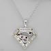 Necklace With 1.15ctw Precious Stones - Genuine Citrines and Garnets Made of 925 Sterling silver. Total item weight 10.5g Length 16in