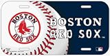 Boston Red Sox MLB License Plate