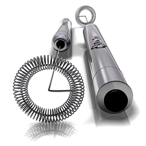 Bru Joy Gen 3 Milk Frother Hand Held Battery Operated Electric Foam Maker for Coffee Latte Cappuccino Hot Chocolate Aerolatte – 2 X AAA Batteries Not Included