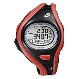 [アシックス　ランニングウォッチ]ASICS RUNNING WATCH AR03レギュラー For Challenge Racer ﾚﾂﾄﾞ/ﾌﾞﾗﾂｸ CQAR0304 ユニセックス