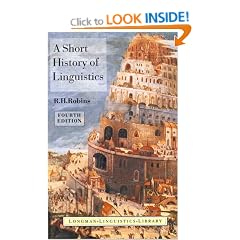 A Short History of Linguistics (Longman Linguistics Library)