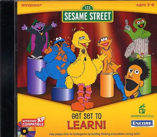 Software: Sesame Street Get Set to Learn Ages 3 6
