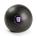 SPRI Dead Weight Slam Ball - Durable Sand-Filled No-Bounce Heavy Duty Ball for Tossing, Slamming, Core Strength Training, Endurance, and General Fitness - Easy to Read Weight Label - 12 lb