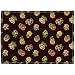 April Cornell Flower Toss Chocolate Placemat