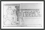 Historic Print (L): [Egyptian antiquities in the Sudan : pictograhic inscr. in...pyramids of Meroe]