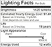 MiracleLED 605031 100W, Outperforms 9-20' Tall Ceilings, Cool White Household LED Bulb, 1 Count (Pack of 1), Daylight Flood