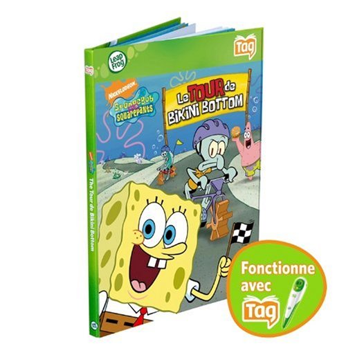 LeapFrog - TAG - Livre : Bob l'Eponge, le tour de Bikini Bottom (Nickelodeon)