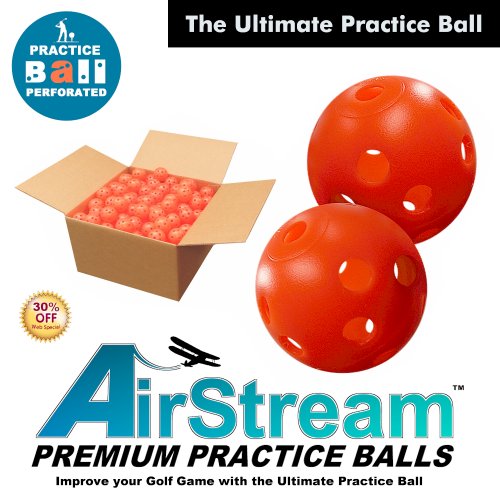 Compare Prices AirStream Wiffle Style Practice Golf Balls Bulk Box