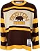 Boston Bruins Throwback Brown Heritage Sweater Jersey