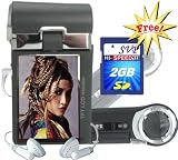 SVP HDDV-2300B 11MP Max 2.4-inch LCD Digital Video Camcorder with Speaker + FREE 2GB High Speed SD Memory Card