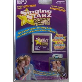 Singing Starz - Volume 3 Song Cartridge for Singing Starz Video Karaoke Machine