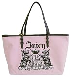 Juicy Couture - Juicy Couture Pink Velour Terrier Handbag YHRU1466